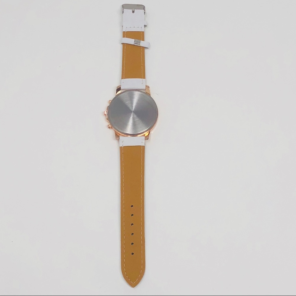 White leather watch - Picture 6 of 8